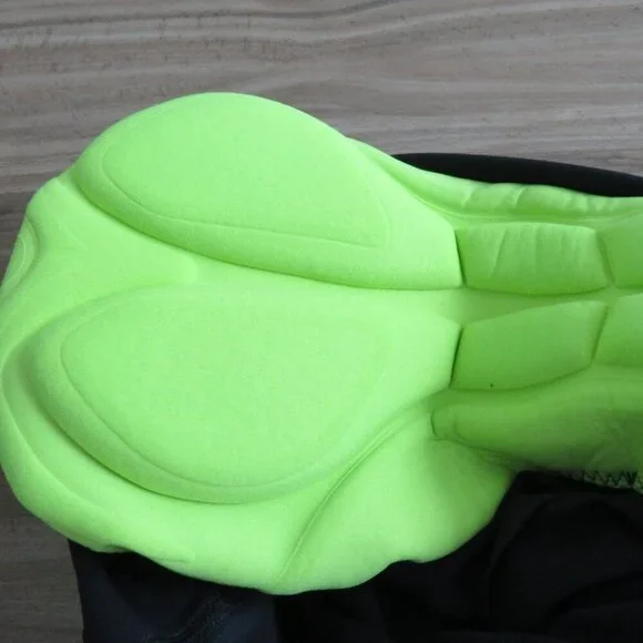 SAFETTI Black Biking Cycling Padded Shorts Gran Fondo Whistler - Men's Size XL - Picture 14 of 16